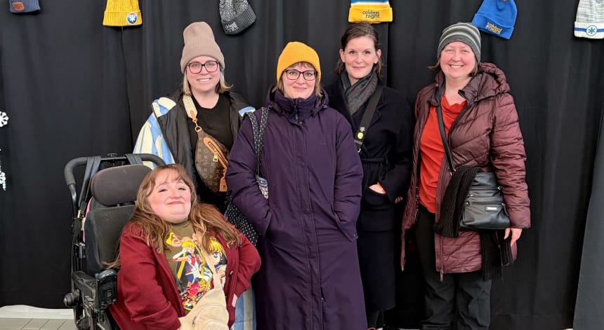 The delta4 takes part in Coldest Night of the Year.