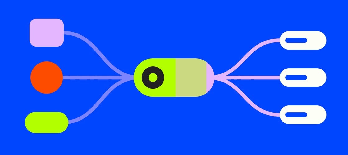 Graphic depicting an automated integrated system.